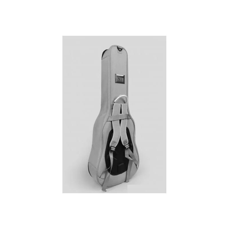 Kavaborg custodia grigia per chitarra elettrica