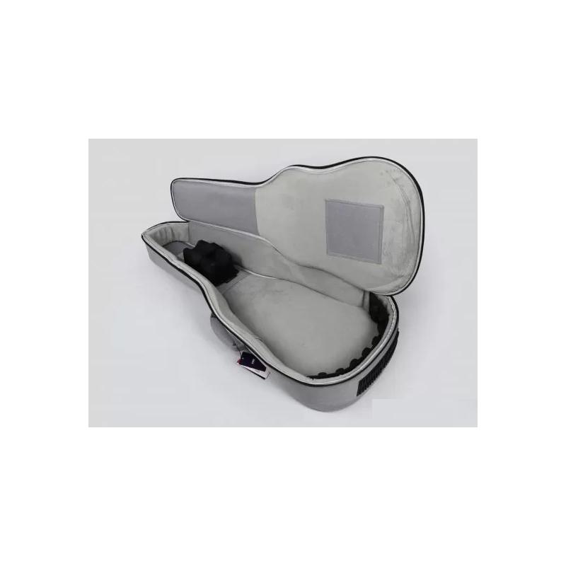 Kavaborg custodia grigia per chitarra elettrica