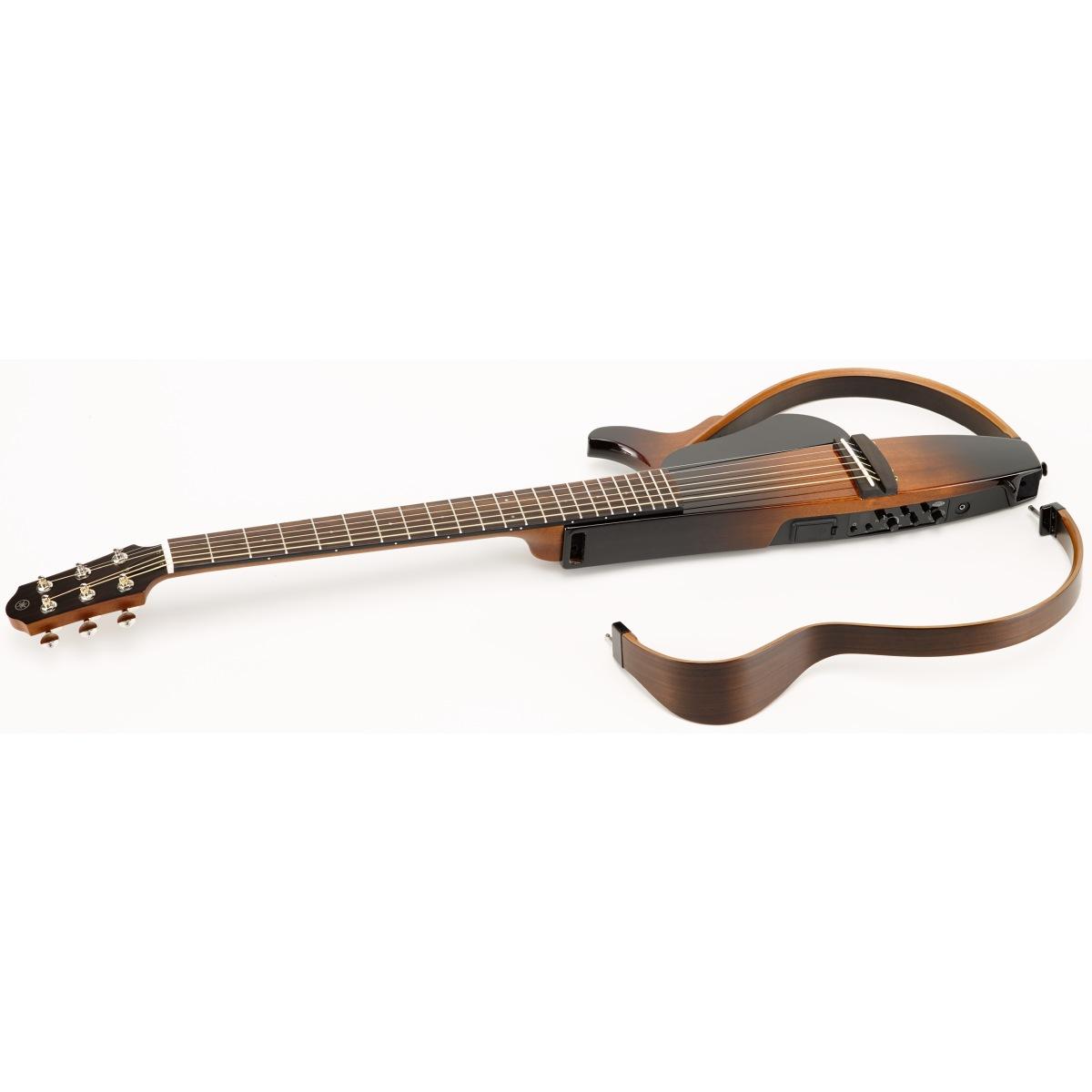 Yamaha slg200s ii translucent black chitarra acustica silent