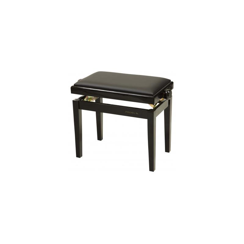 Proel pb90sbbbk panchetta per pianoforte nero lucido