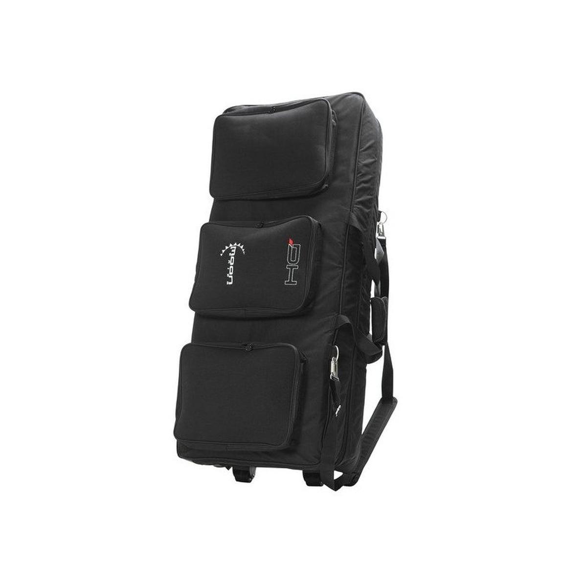 Die hard mkey61 custodia per tastiera 61 tasti con ruote