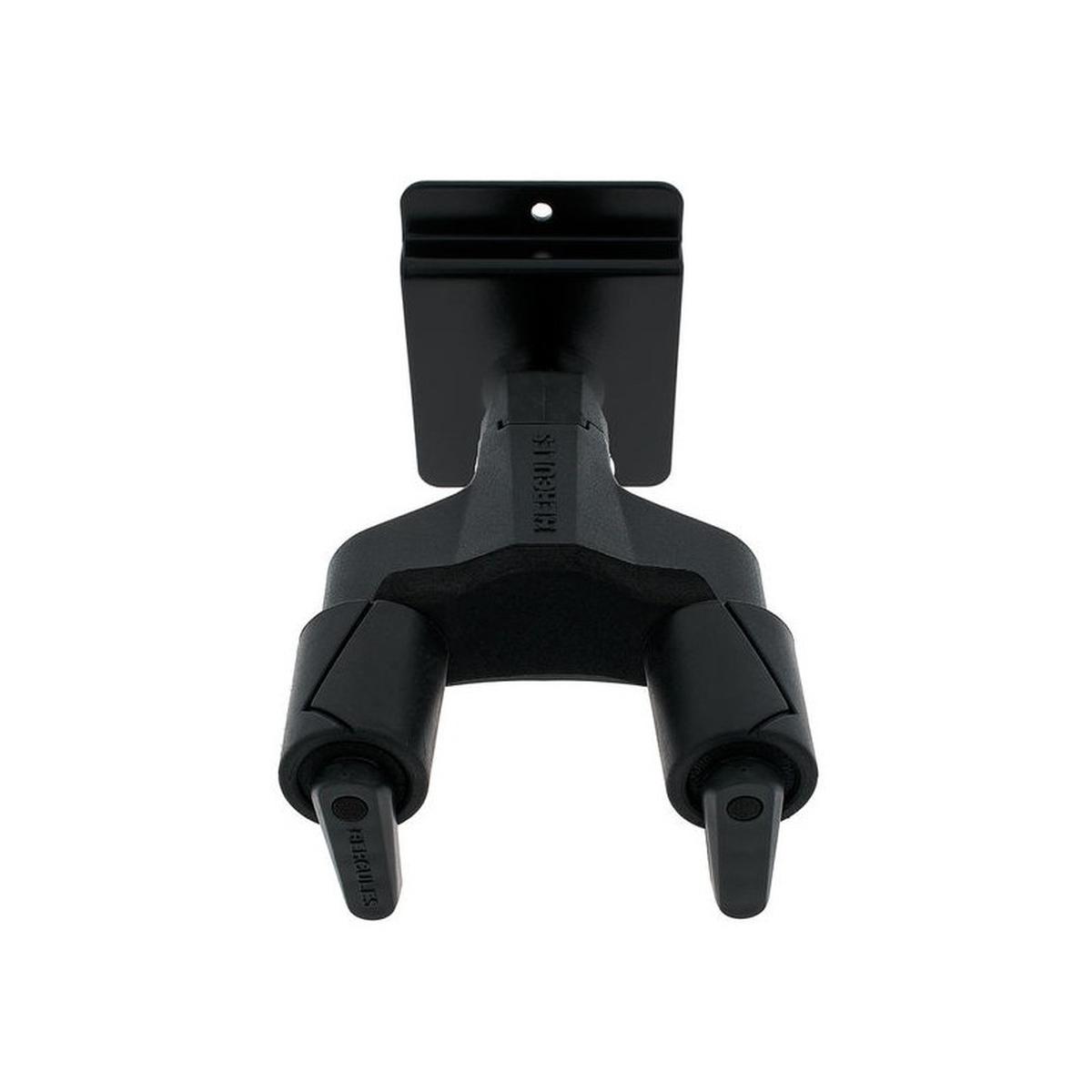 Hercules hcgsp-39sb+ supporto da slatwall per chitarra