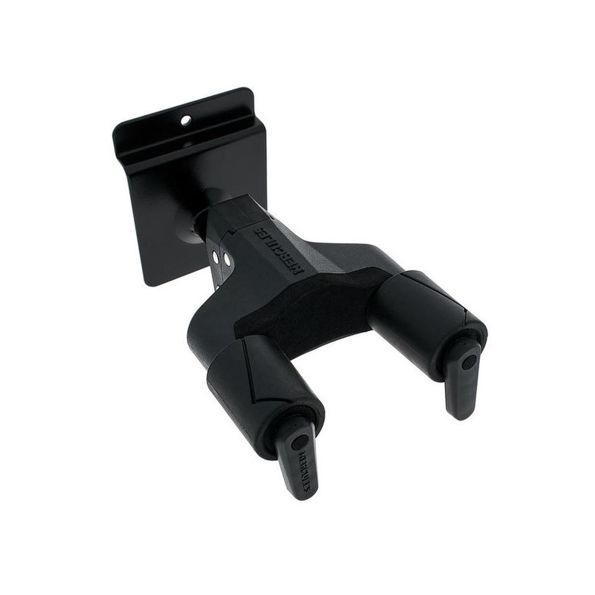 Hercules hcgsp-39sb+ supporto da slatwall per chitarra