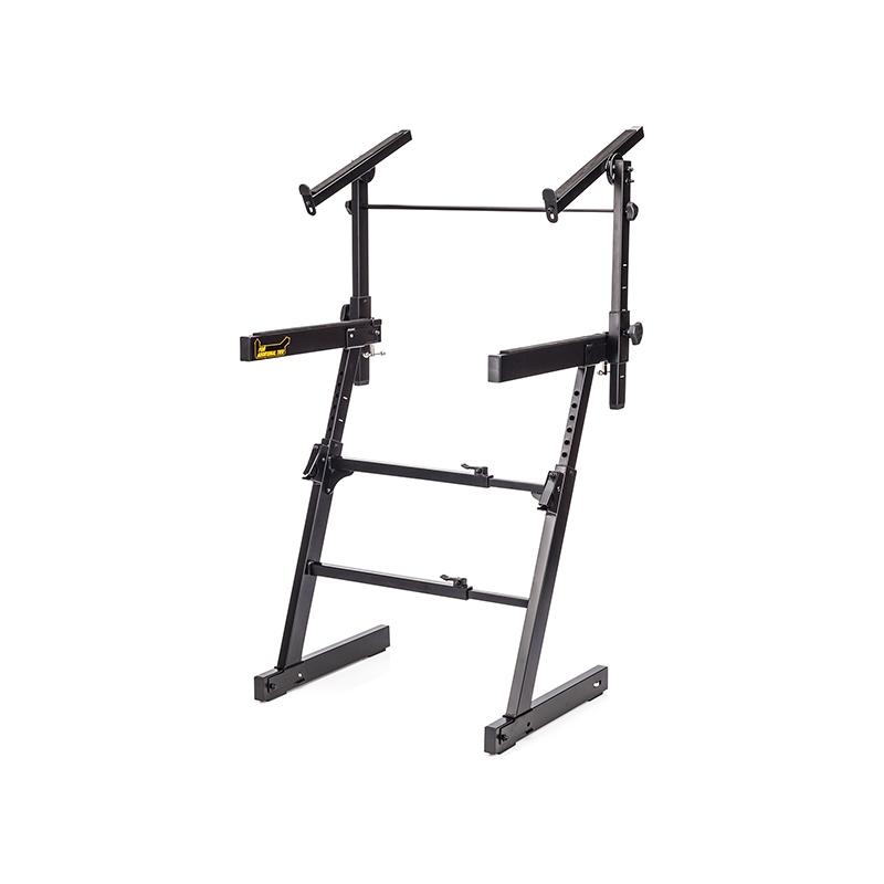 Hercules  hcks-410b supporto per tastiera doppio auto lock