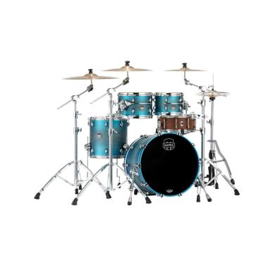 Mapex se504xhpt batteria saturn evo 4 pezzi exotic azure burst