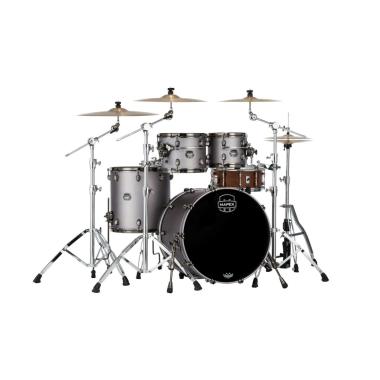 Mapex se529xbbpg batteria saturn evo 4 pezzi gun metal grey
