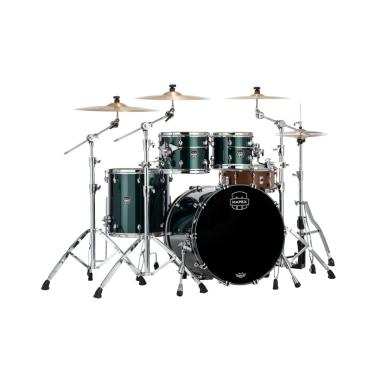 Mapex se529xbpq batteria saturn evo 4 pezzi brunswick green