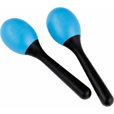 Nino percusion nino569sb sky blue coppia di maracas