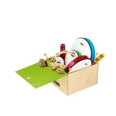 NINO PERCUSION NINOSET012-WB Rhythm Assortment Set, 12 Pcs.