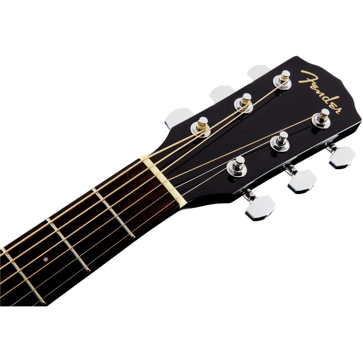 Fender cd60sce black chitarra acustica elettrificata