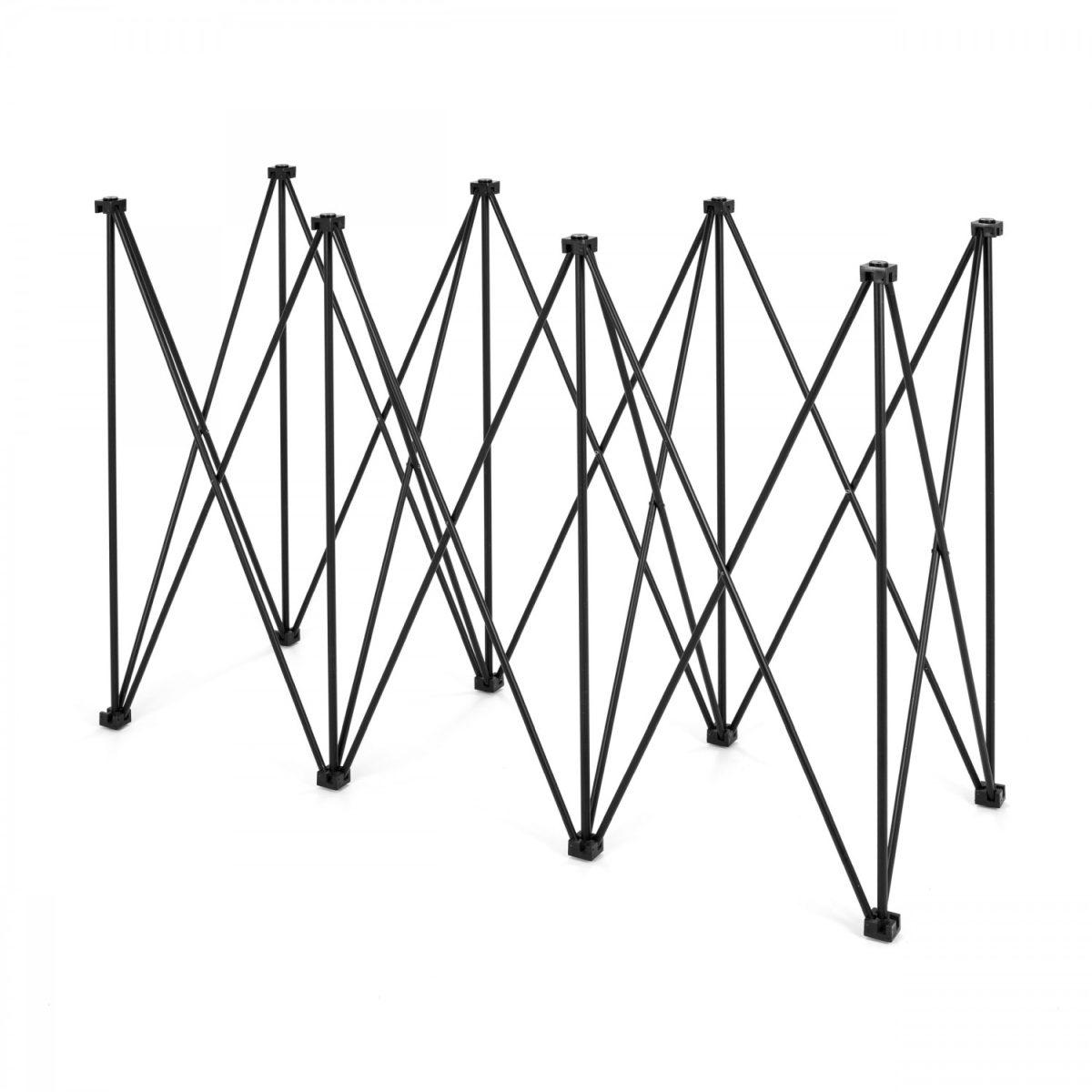 Amabilia palchetto nero 50x142 h80 con pedana inclusa