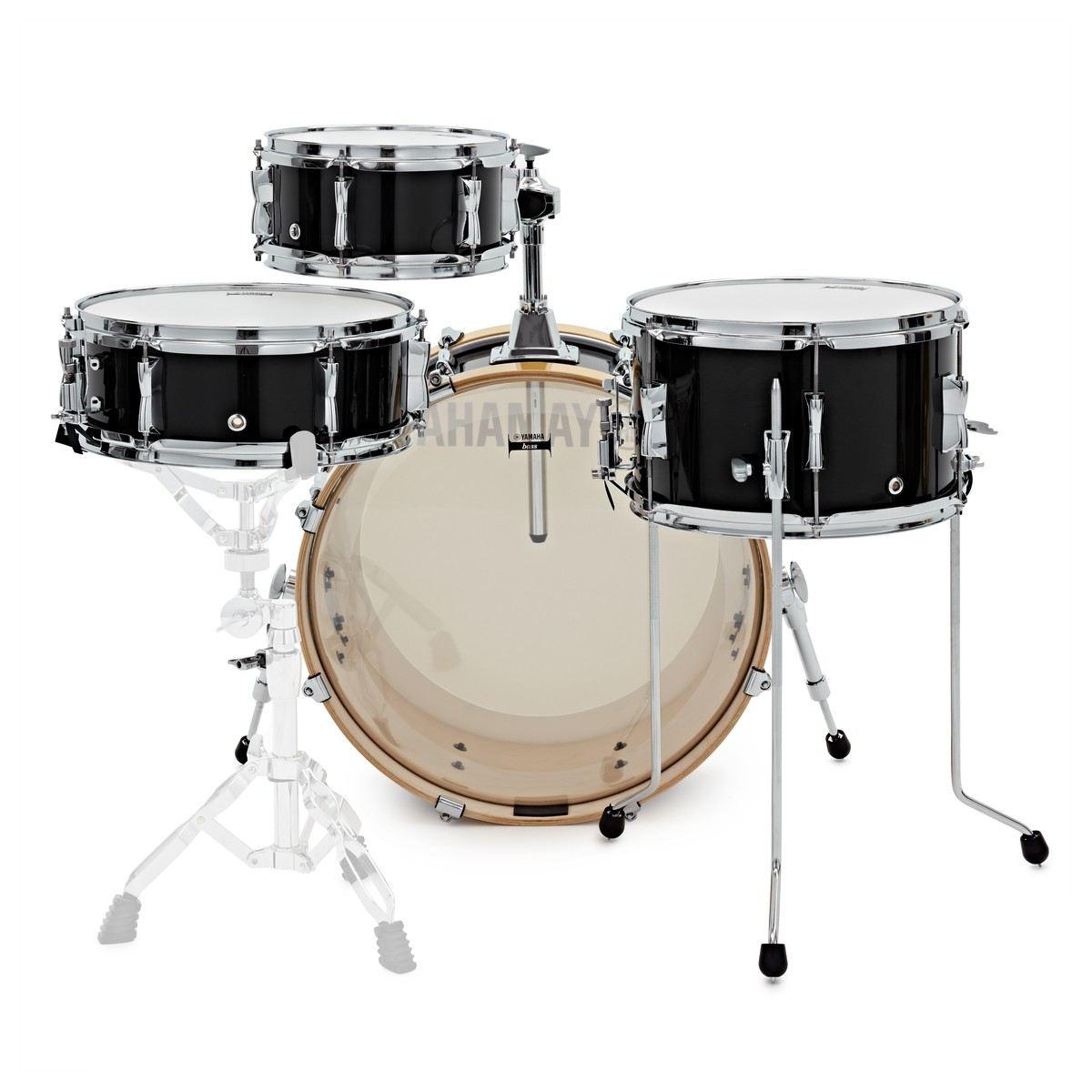 Yamaha stage custom hip raven black batteria acustica