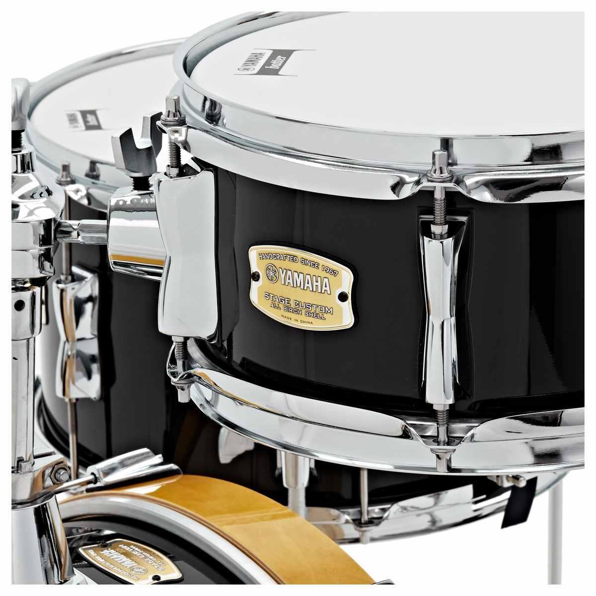 Yamaha stage custom hip raven black batteria acustica