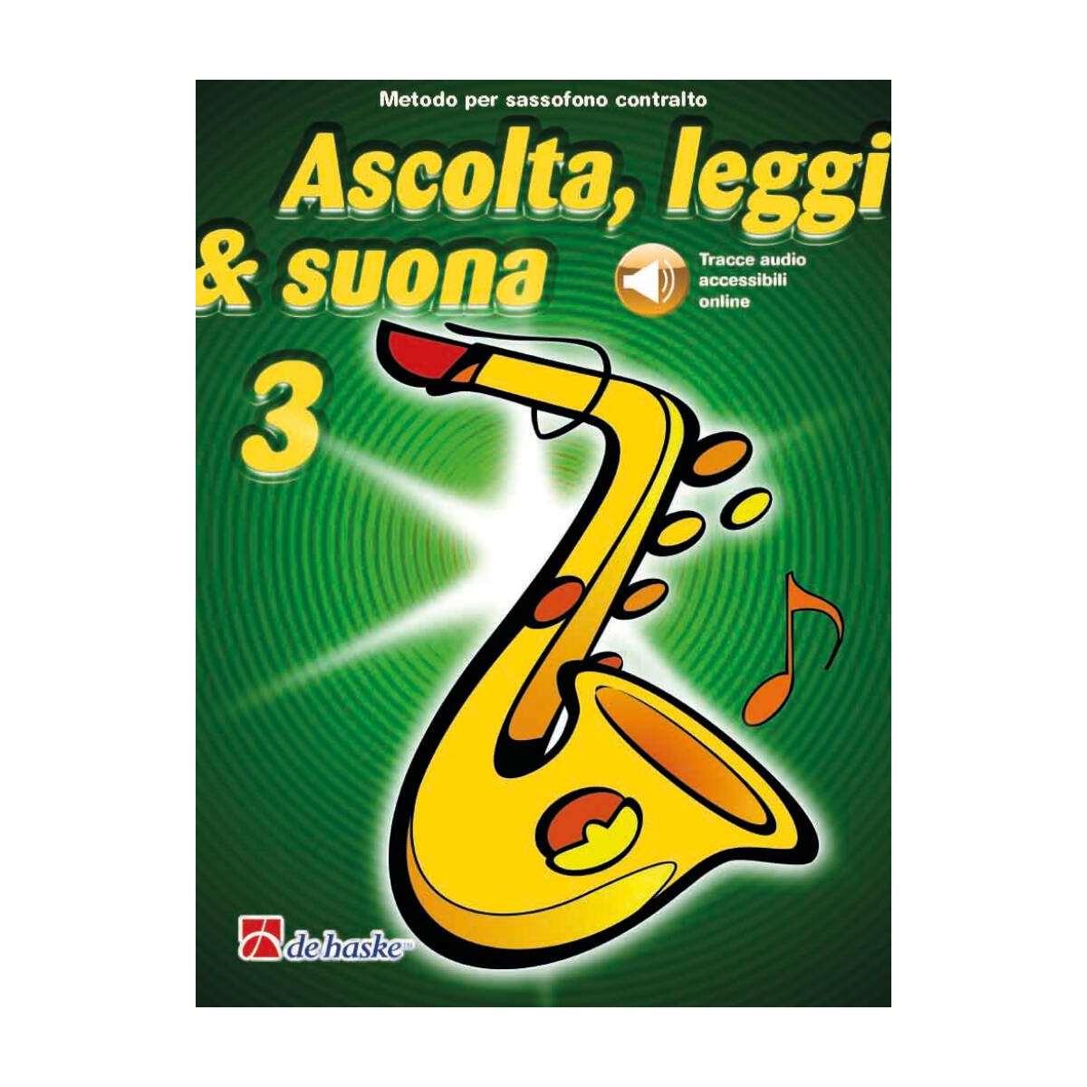 Ascolta,leggi e suona v.3 + cd per sax alto oldenkamp