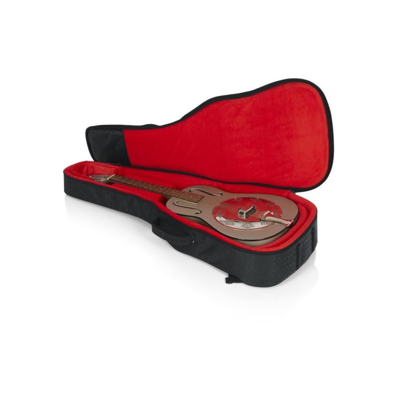 GATOR CASES GT-RES00CLASS-BLK - Borsa semirigida per chitarra resofonica, 00, classica - colore nero
