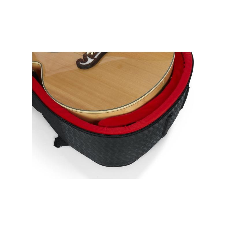 GATOR CASES GT-JUMBO-BLK - Borsa semirigida per chitarra acustica Jumbo - colore nero