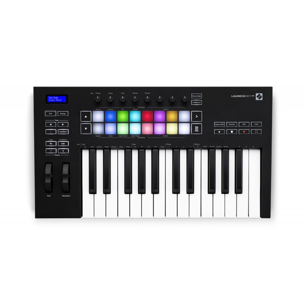 NOVATION Launchkey 25 [MK3] TASTIERA CONTROLLER MIDI 25 TASTI