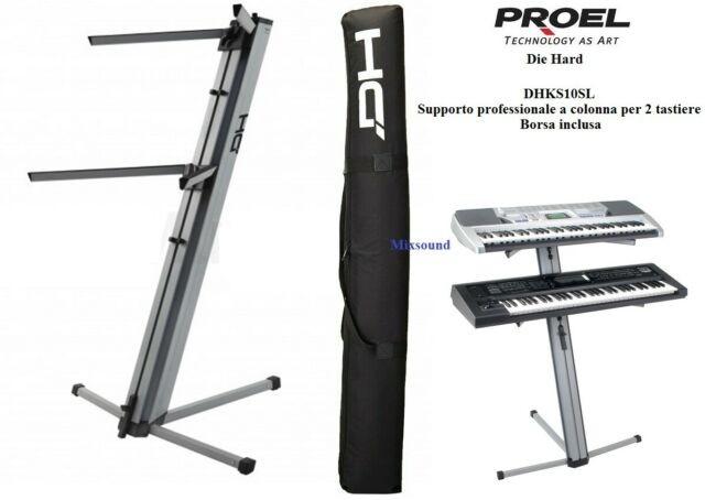 Die hard dhks10sl supporto per 2 tastiere