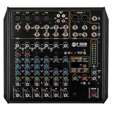 Rcf f10xr mixer 10 canali con usb e dsp
