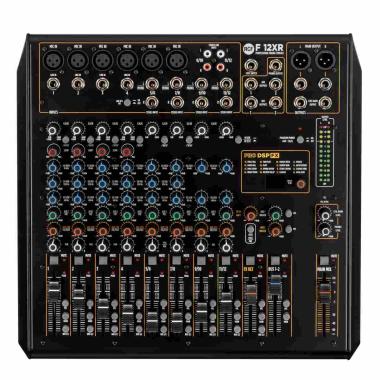Rcf f12xr mixer 12 canali con usb e dsp