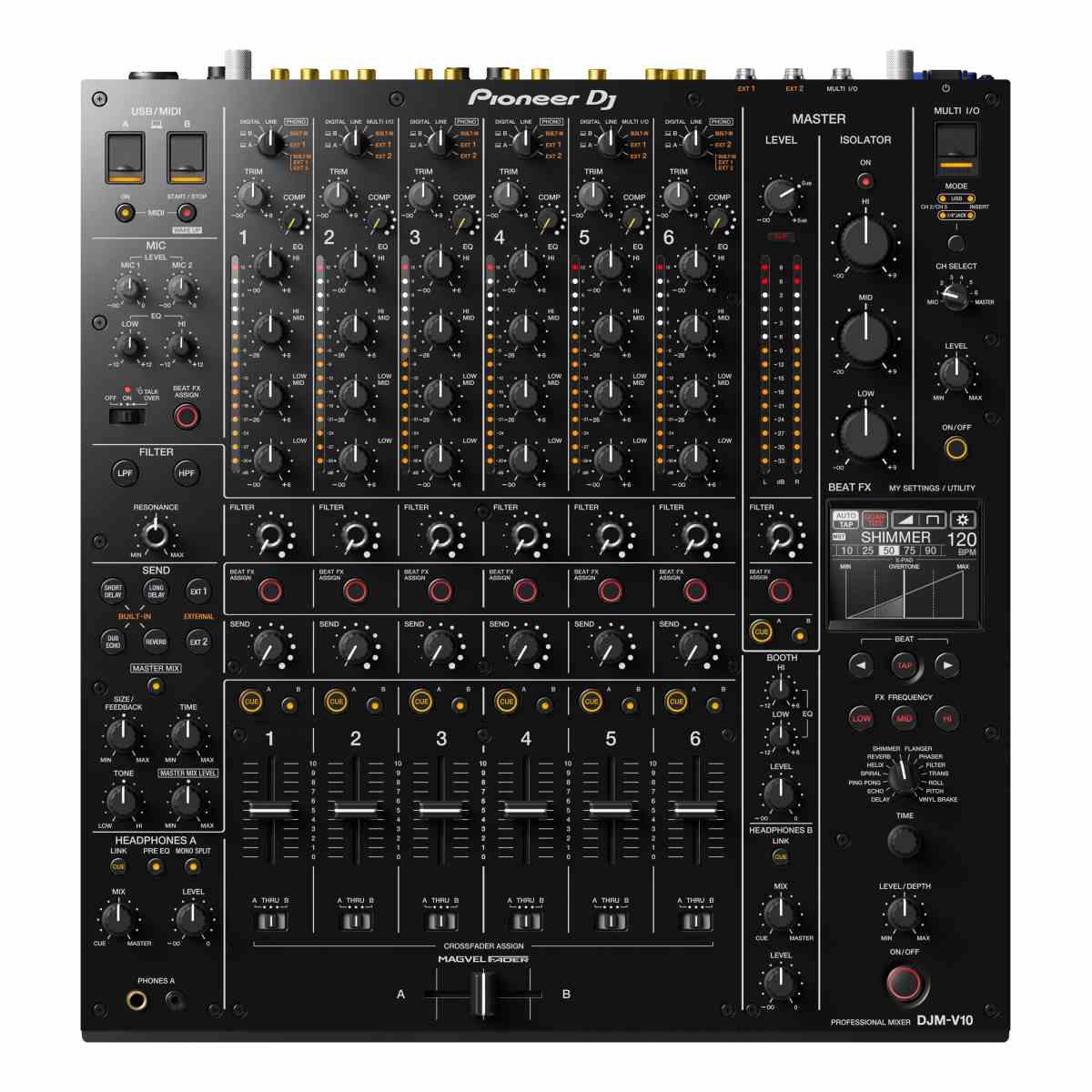 Pioneer djm-v10 mixer dj