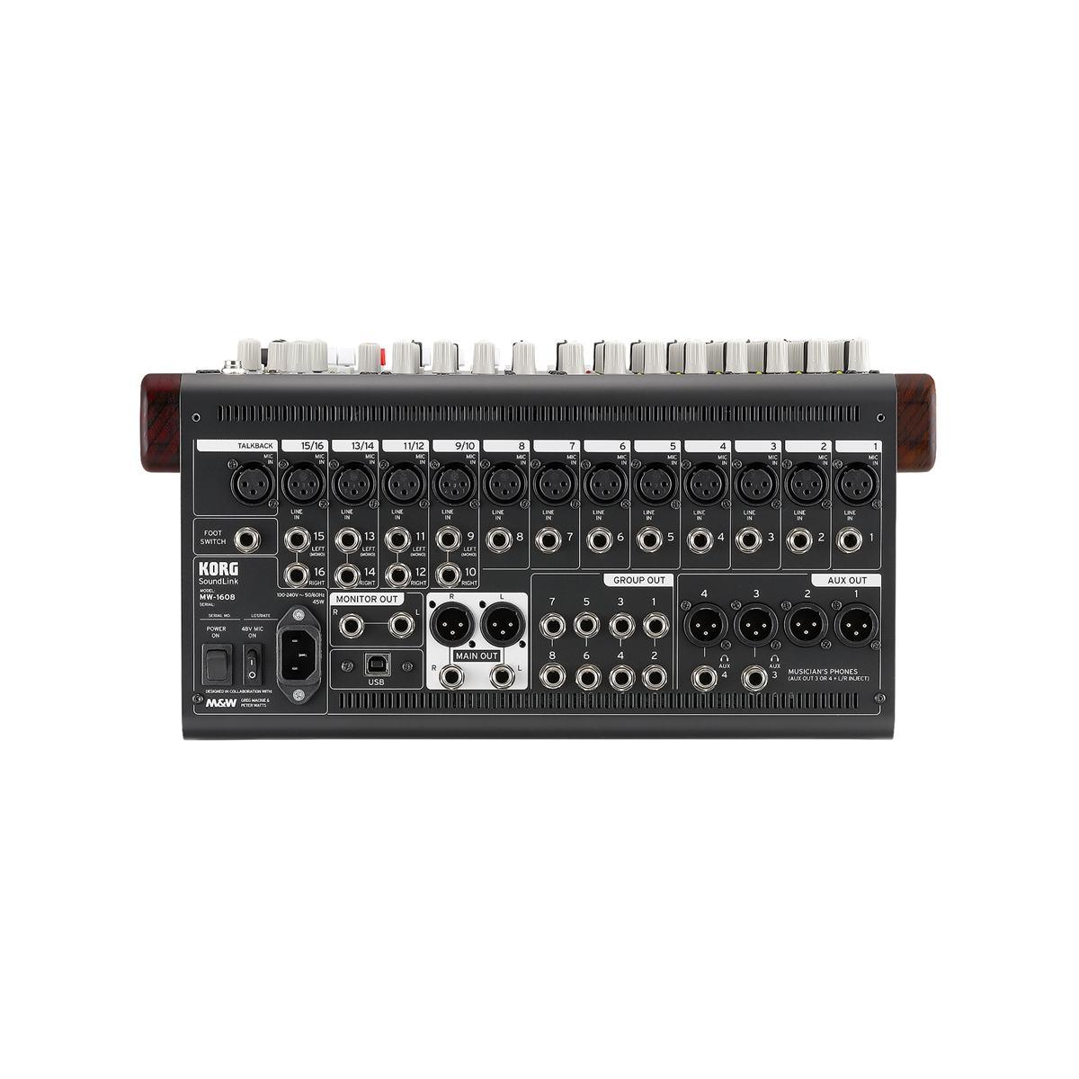 Korg mw-1608 mixer