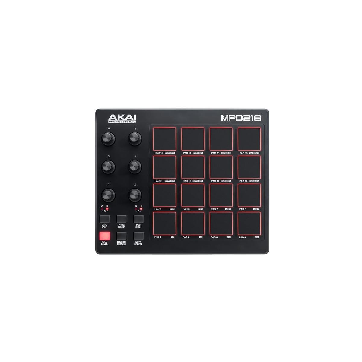 AKAI PROFESSIONAL MPD218 Controller USB 16 Pad