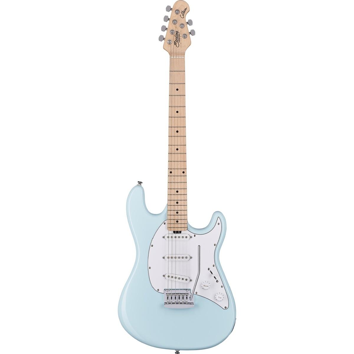 STERLING BY MUSIC MAN Cutlass SSS Daphne Blue