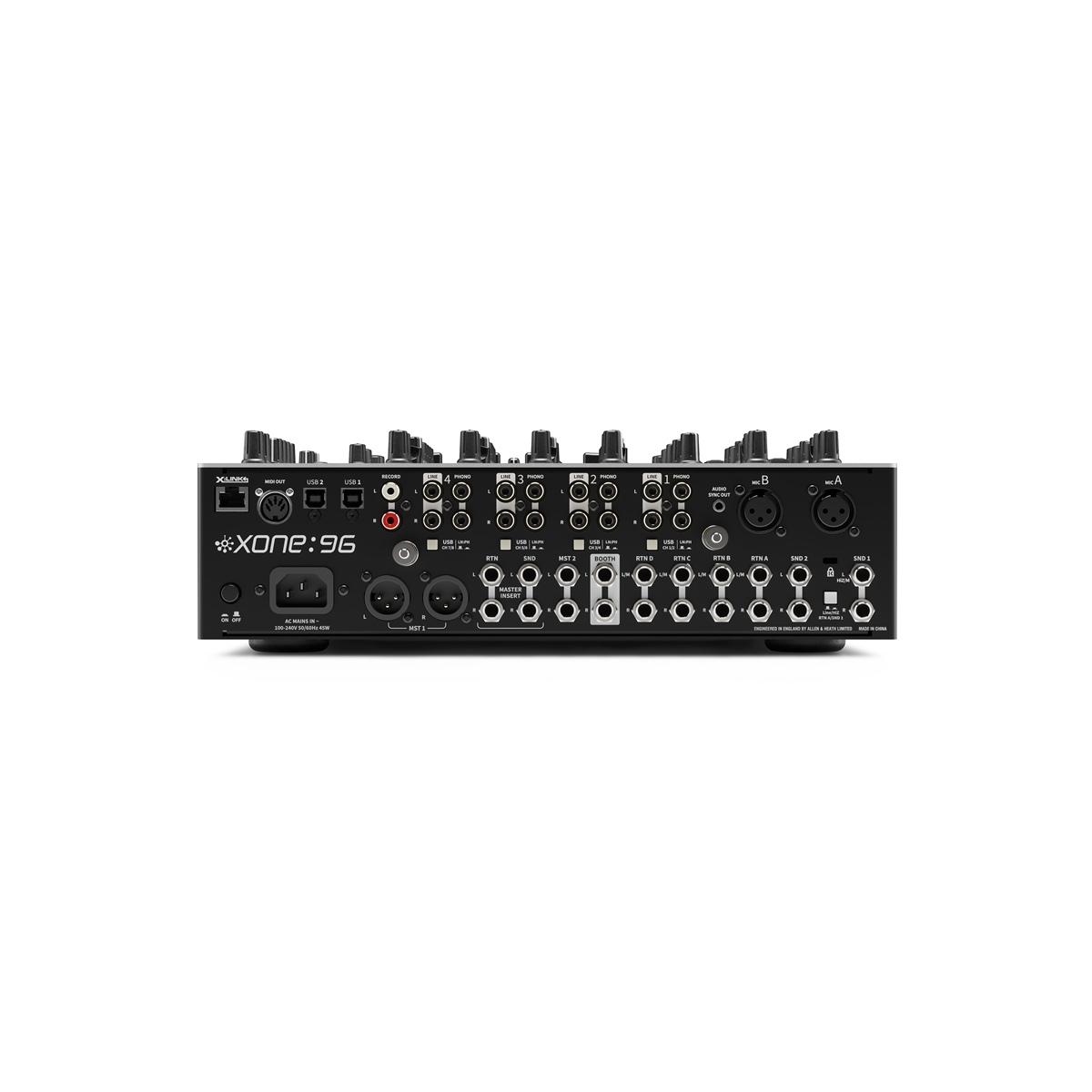 ALLEN & HEATH XONE:96 mixer analogico per club e DJ con doppia interfaccia audio USB