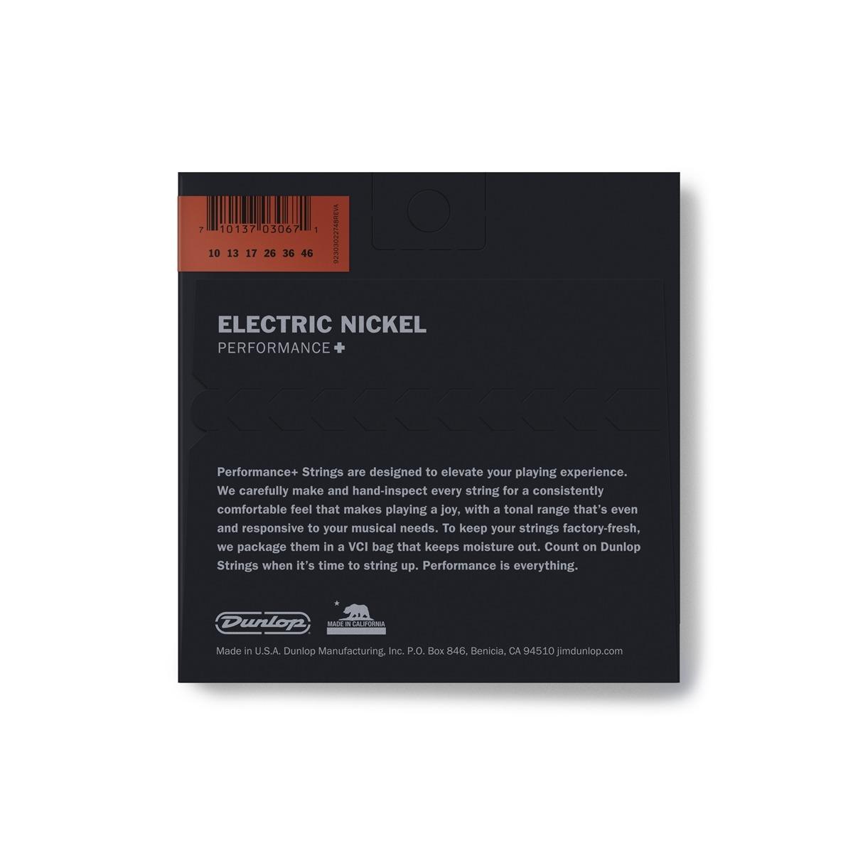 Dunlop den1046 set corde per chitarra elettrica 10-46