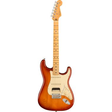 Fender stratocaster american professional ii hss mn sienna sunburst chitarra elettrica