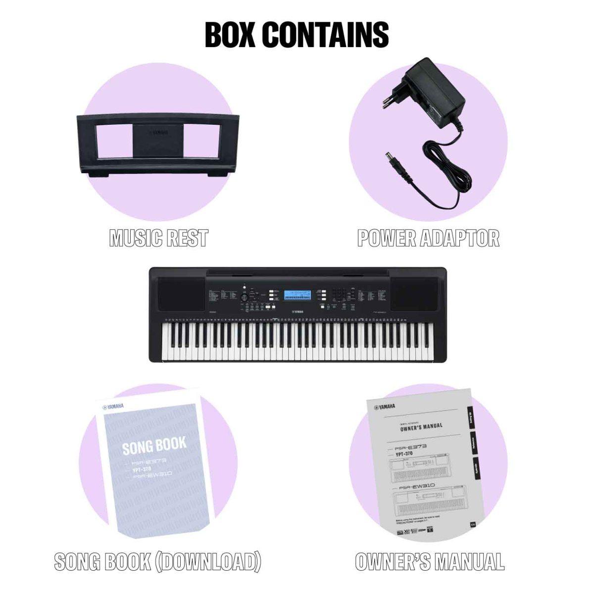 Yamaha psr ew310 tastiera 76 tasti