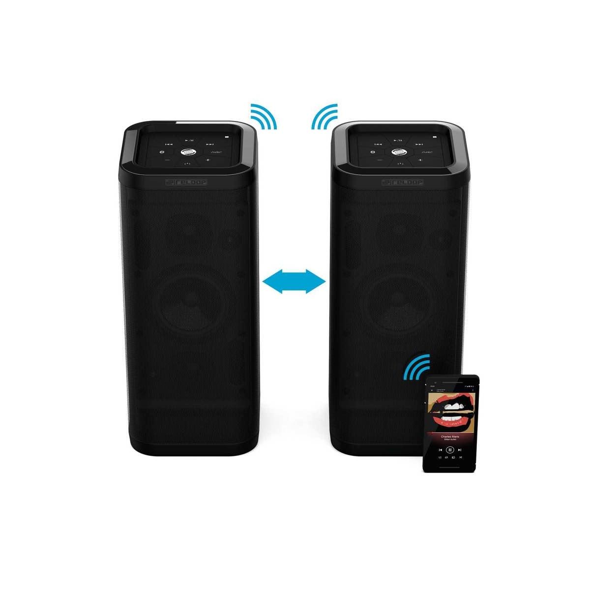 Reloop groove blaster bt cassa bluetooth