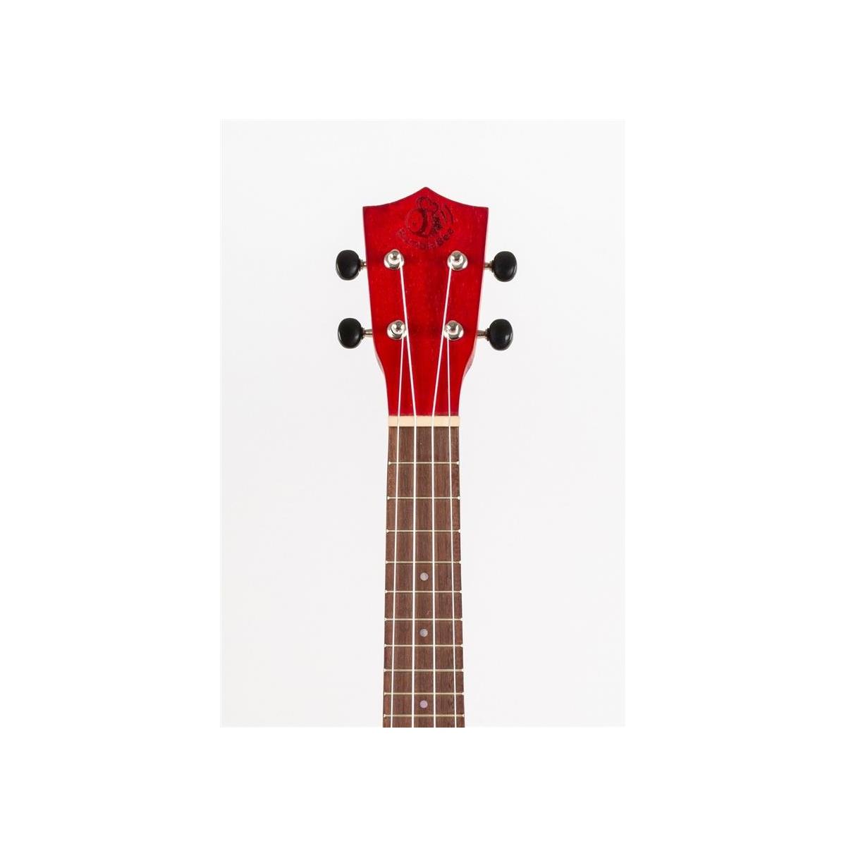 Bumblebee bus23 ukulele soprano rosso