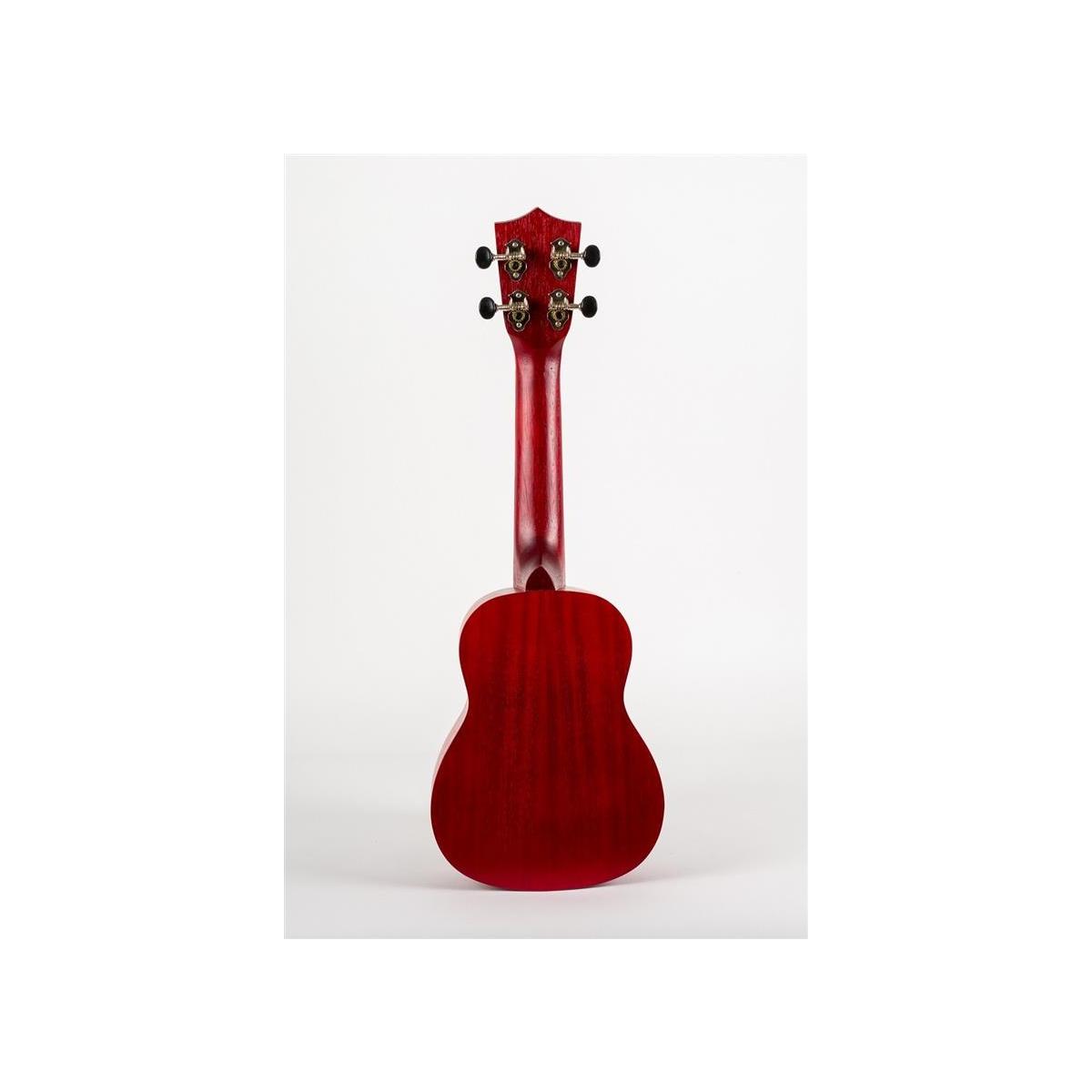 Bumblebee bus23 ukulele soprano rosso