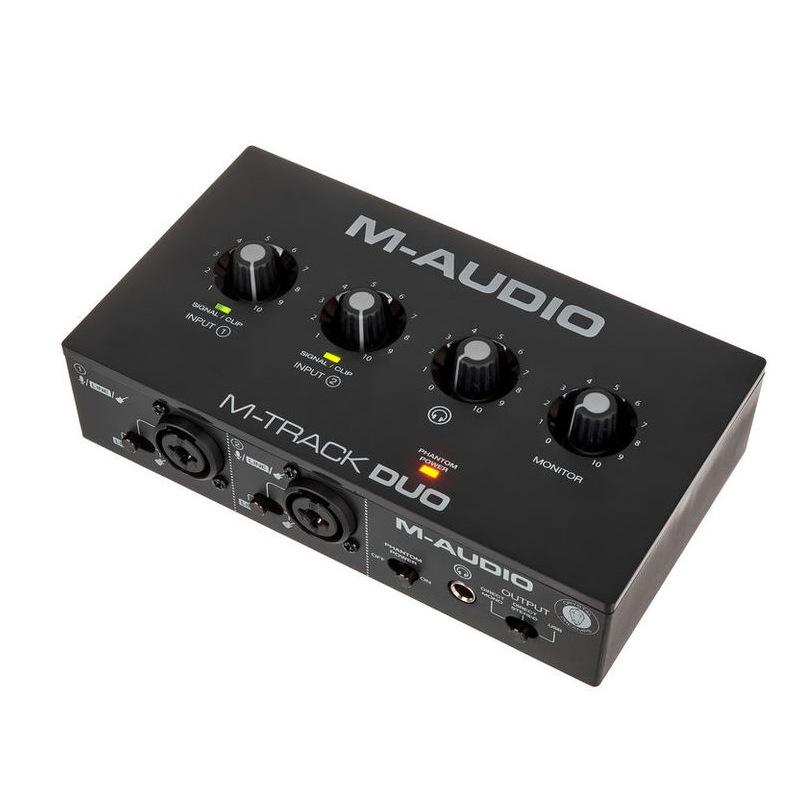 M-audio m-track duo scheda audio usb