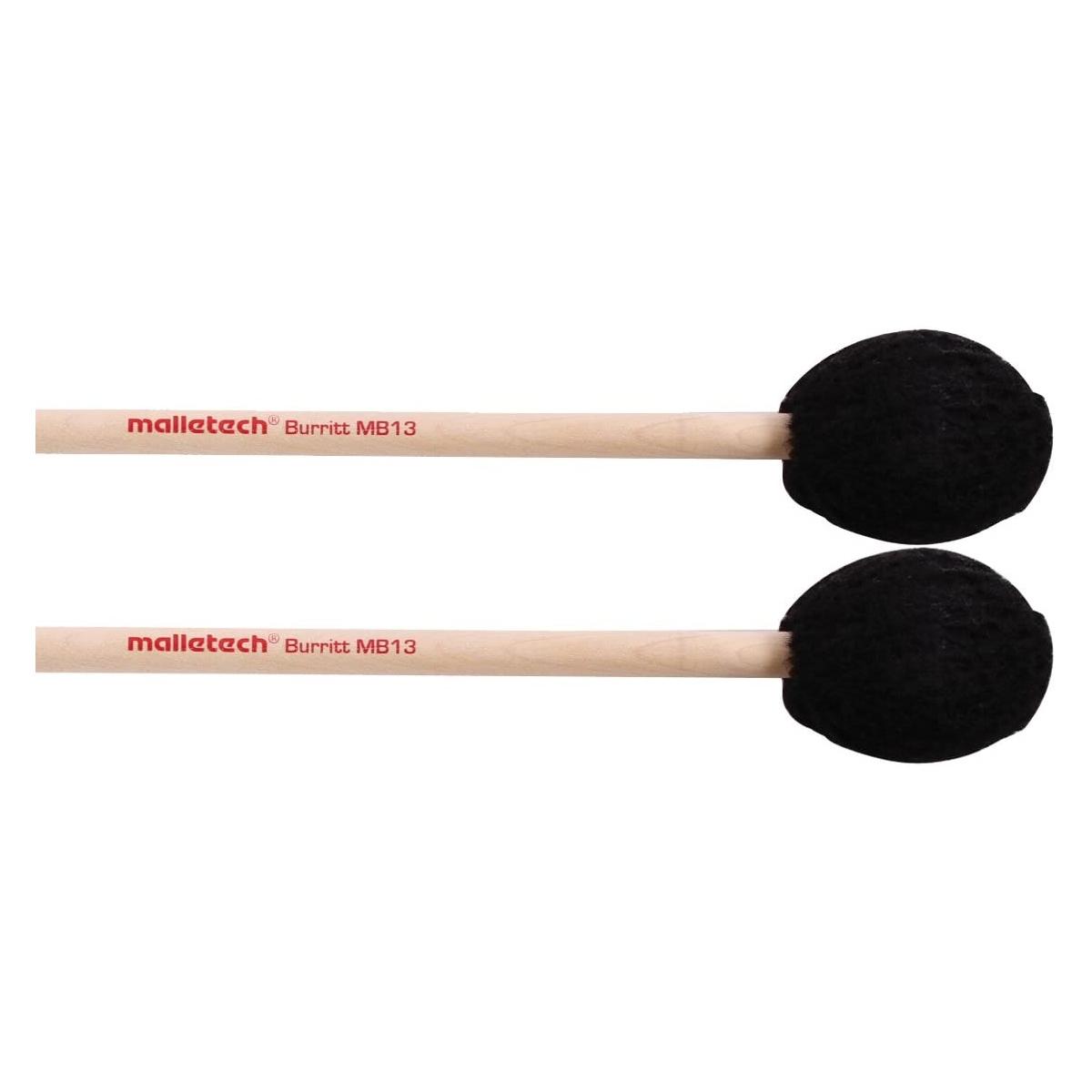 Malletech mb13 v2 burritt coppia di battenti per marimba