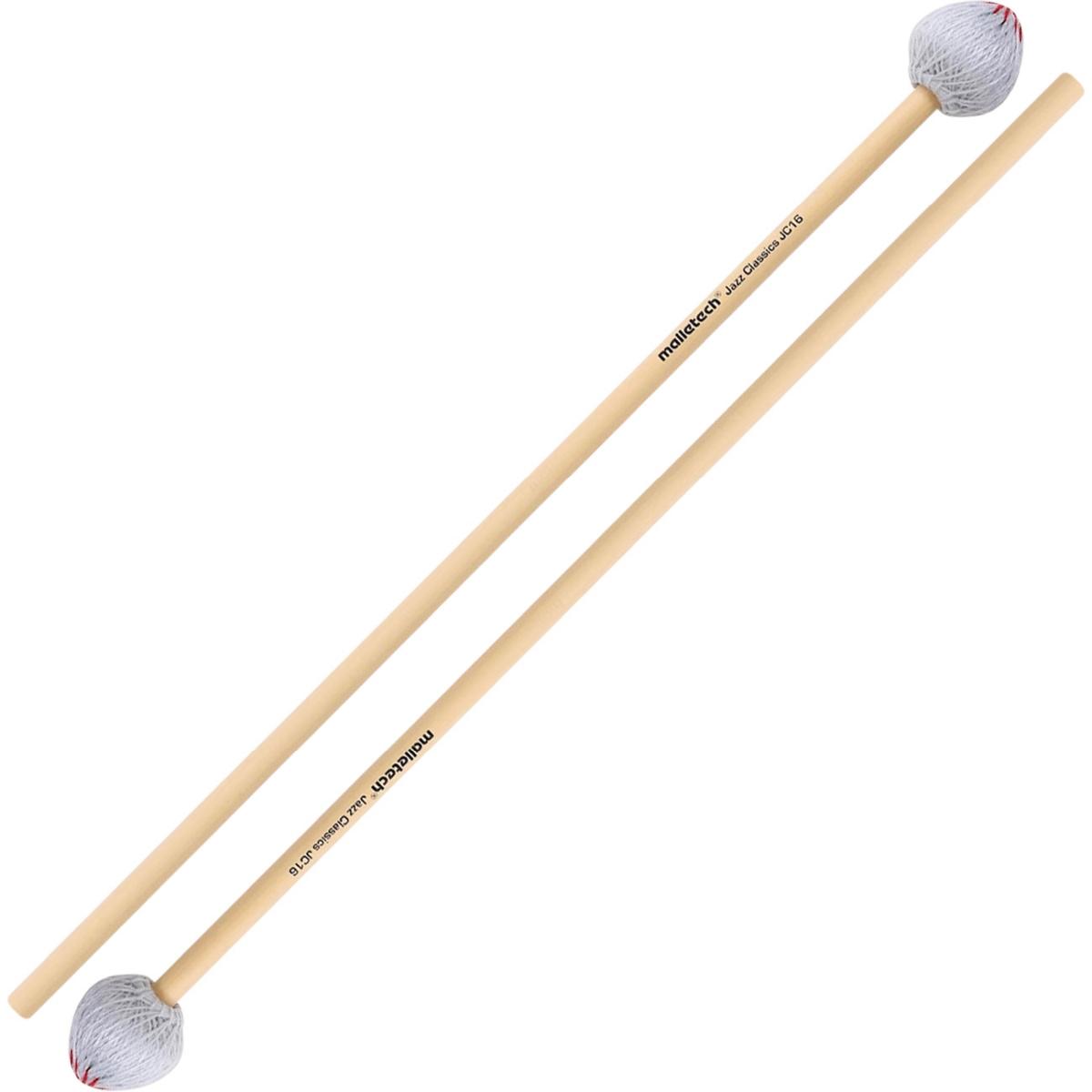Malletech jc16 jazz classics coppia di battenti per vibrafono