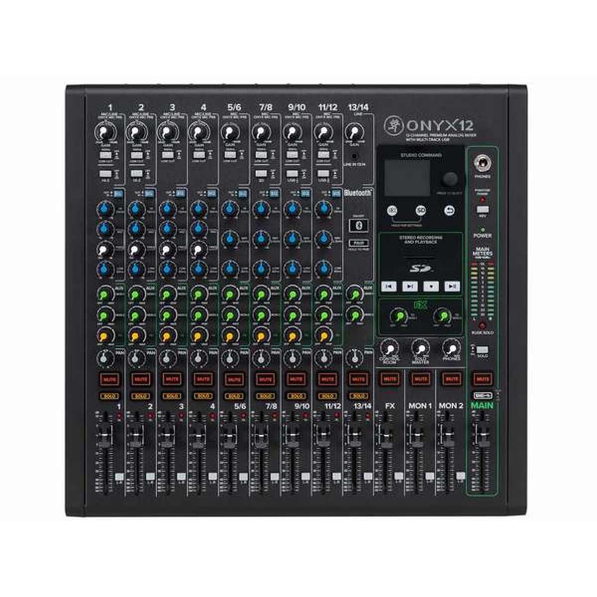 Mackie onyx12 mixer 12 canali multitraccia usb