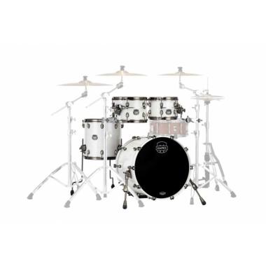 Mapex se504xbbpi saturn evolution birch fusion 4 pezzi polar white