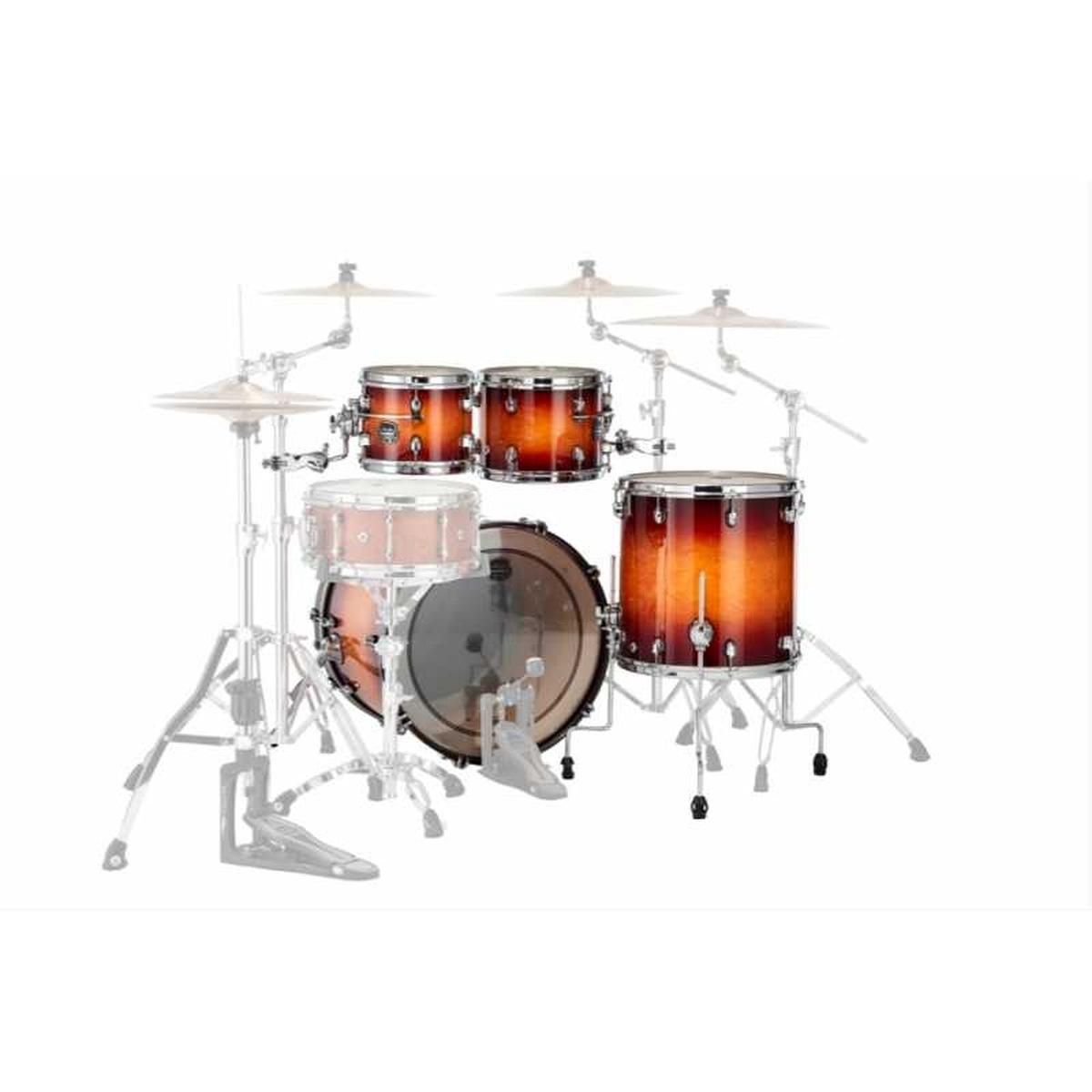 Mapex se504xbpo saturn evolution birch fusion 4 pezzi exotic sunburst