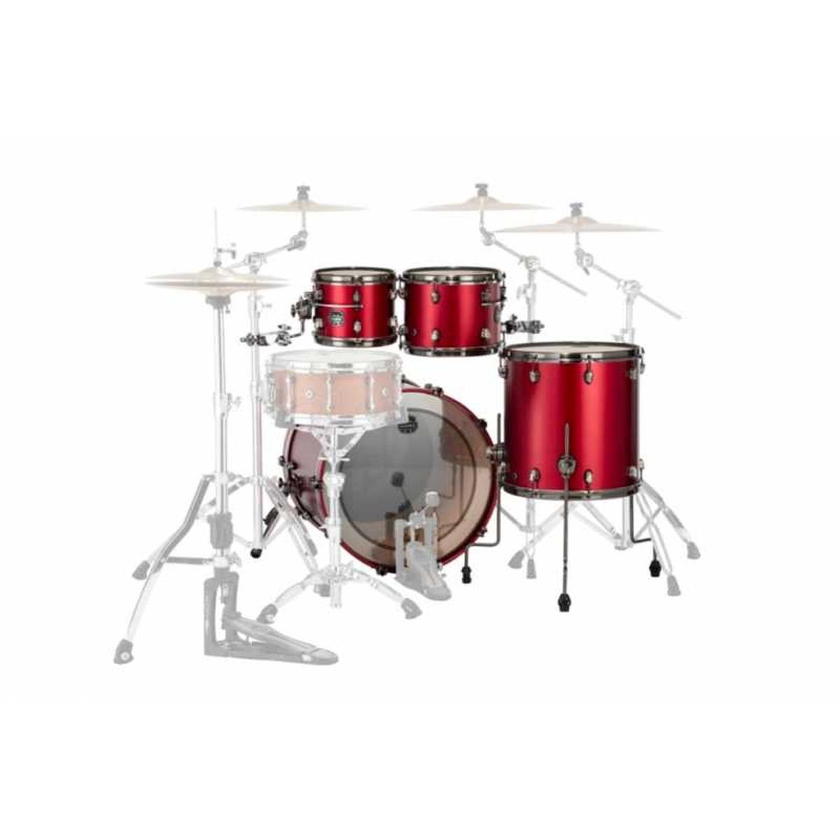 Mapex se529xbpa saturn evolution birch rock 4 pezzi tuscan red