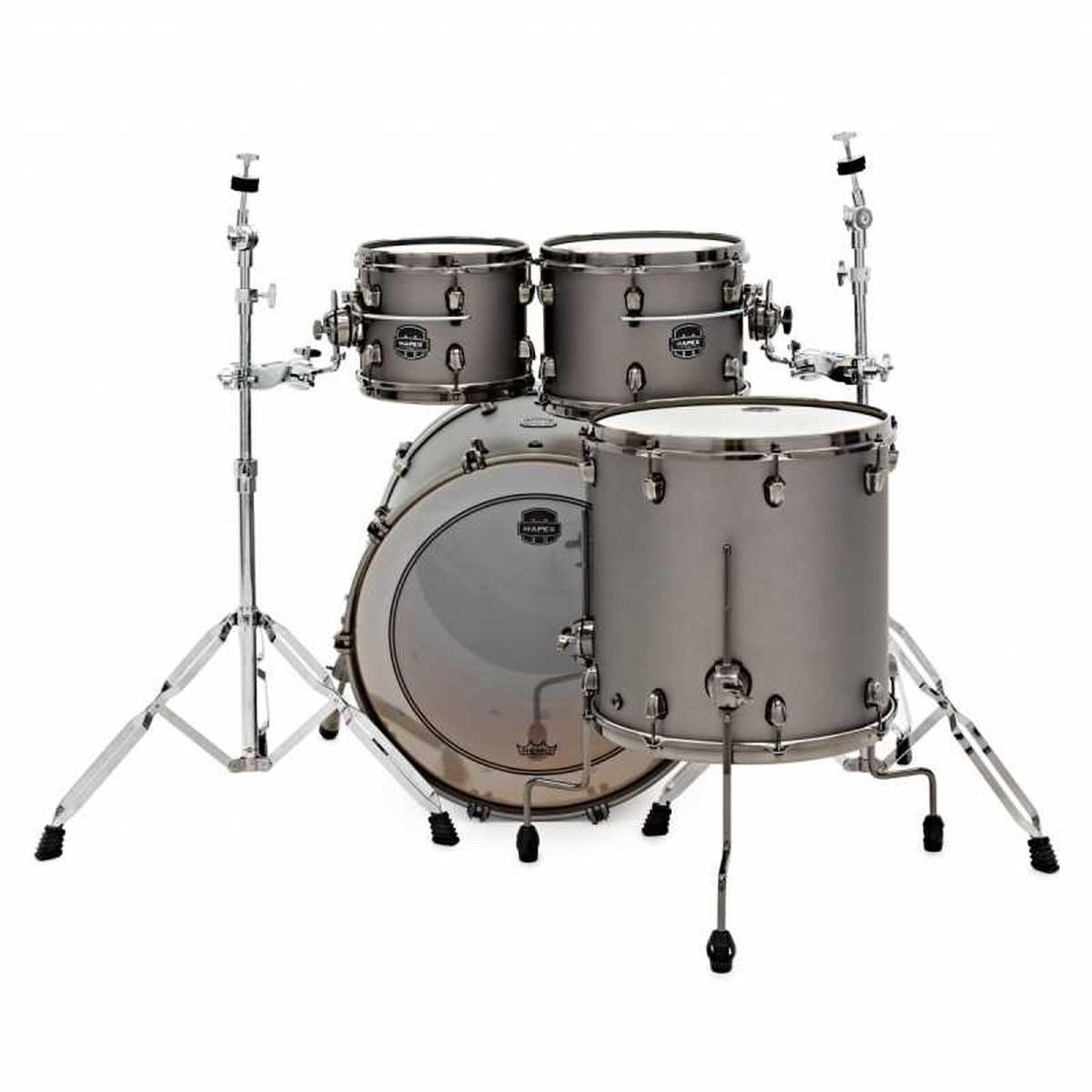 Mapex se529xmbpg saturn evolution maple rock 4 pezzi gun metal grey