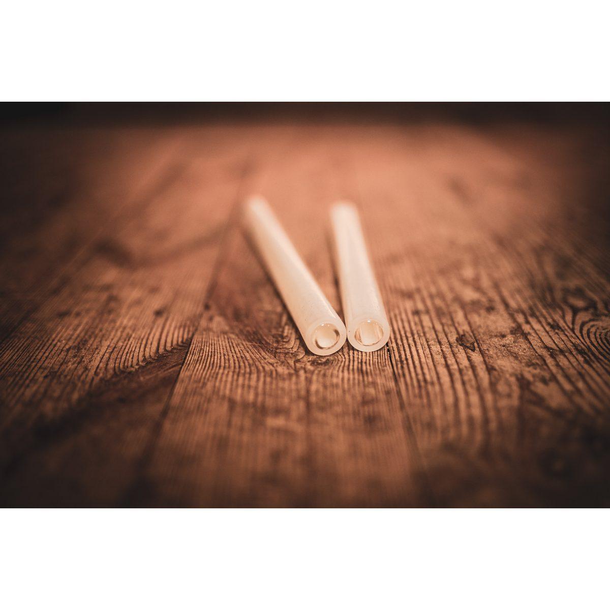 Sonic energy csbrl asta per campana tibetana grande in cristallo rivestita in silicone