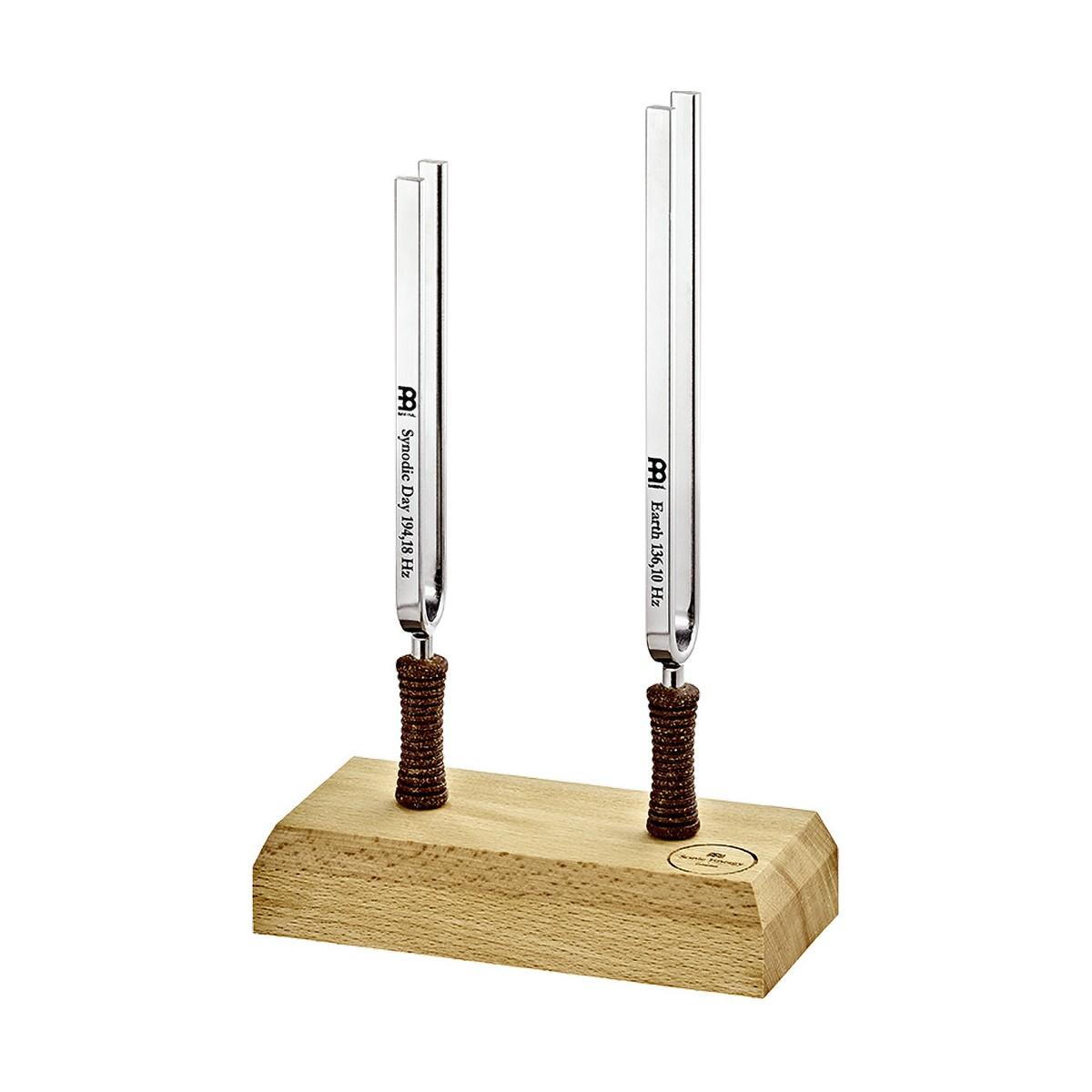 Sonic energy tf-set-2 set di diapason diurno e notturno da 2 pezzi incl. supporto