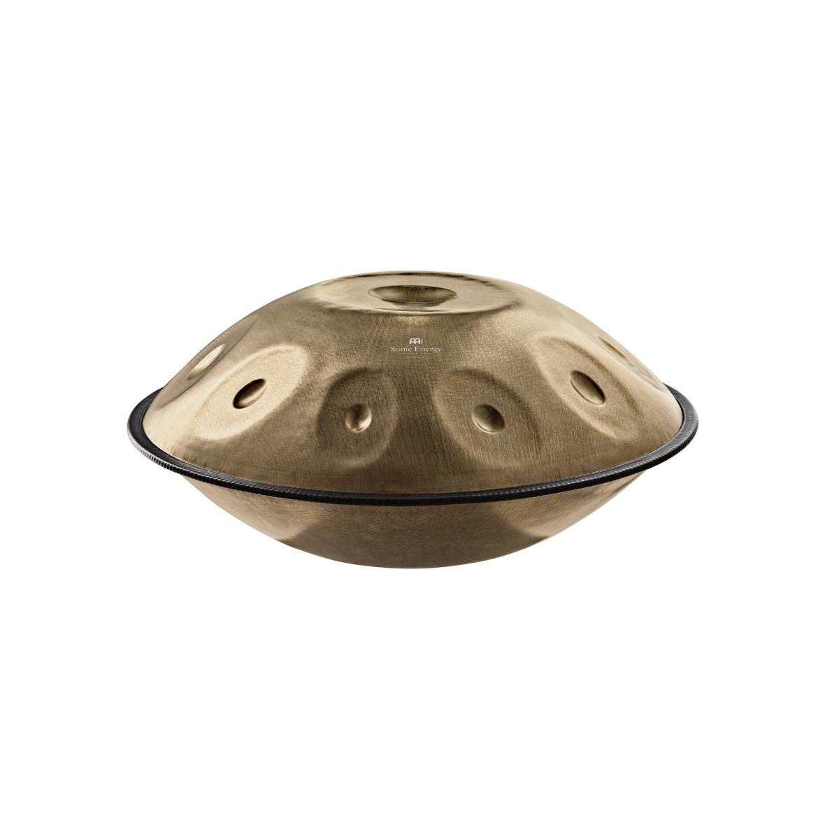 Sonic energy hpstl100 handpan in re kurd 10 note vintage gold