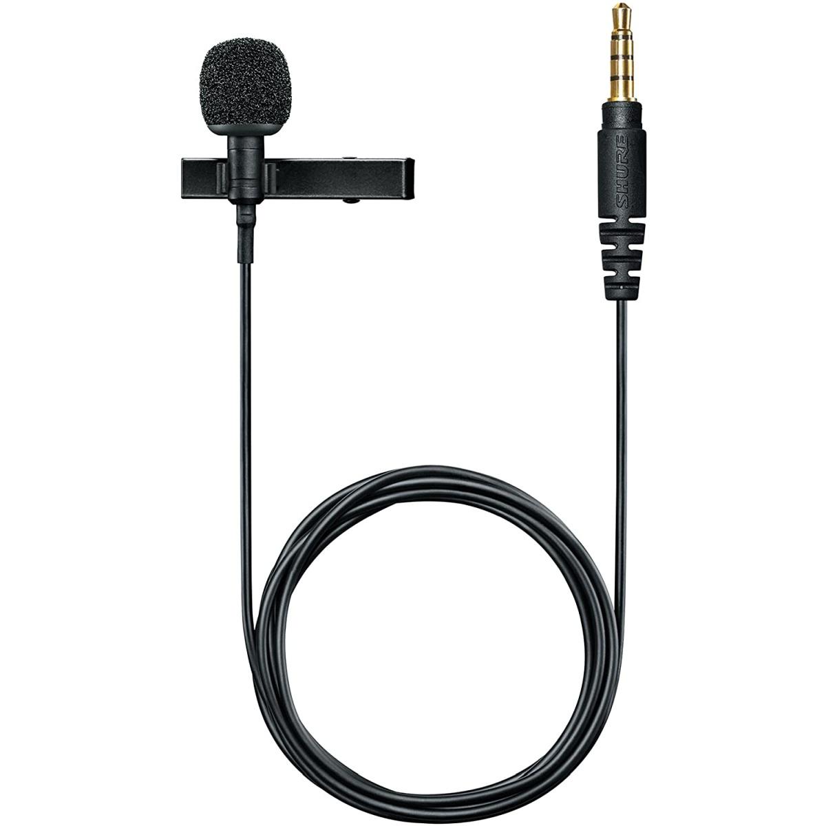 SHURE MVL Mic lavalier condensatore omni smartphone/tablet