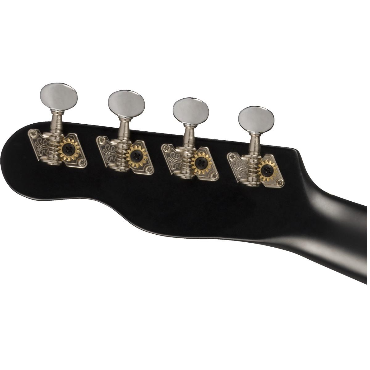 Fender venice ukulele soprano black