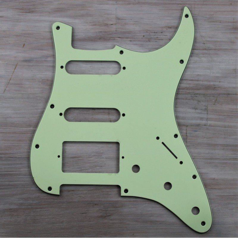 Pg13k battipenna per stratocaster hss mint green 3 strati