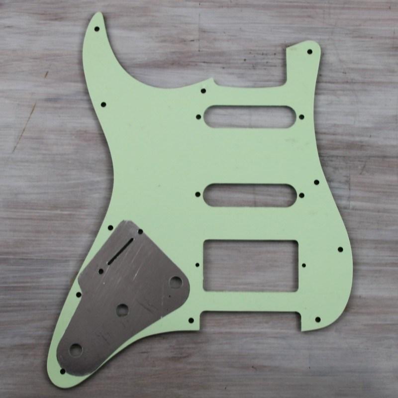 Pg13k battipenna per stratocaster hss mint green 3 strati